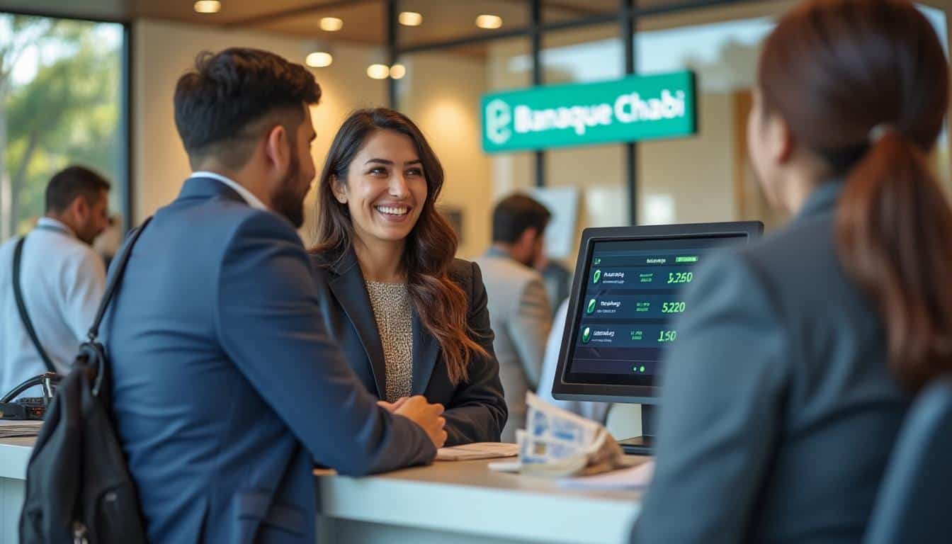 Illustration: Comment la banque Chaabi propose ses services liés au taux de change