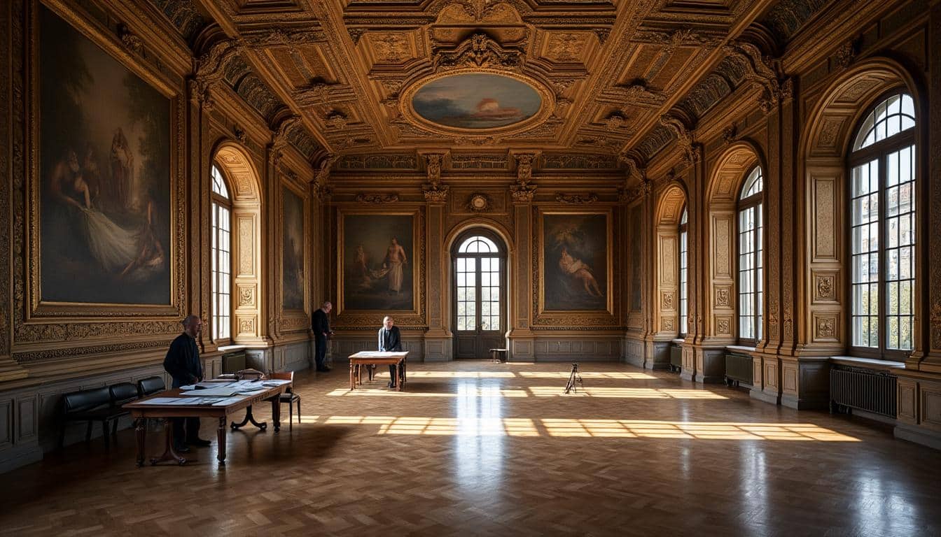 Illustration: Les étapes historiques qui ont façonné la galerie dorée de la Banque de France