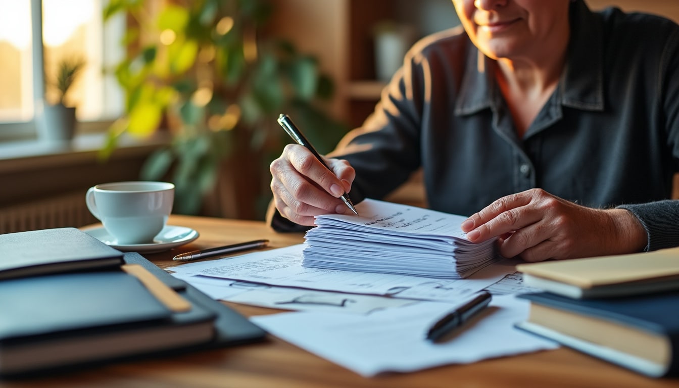 Illustration: Comprendre l’importance de la conservation des relevés bancaires