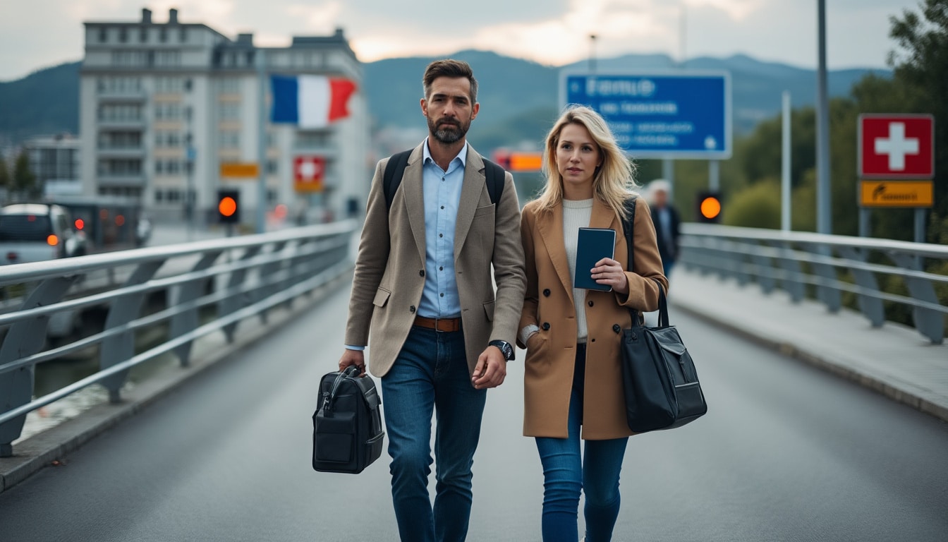 Illustration: Comprendre le statut de travailleur frontalier en Suisse : cadre légal et définitions